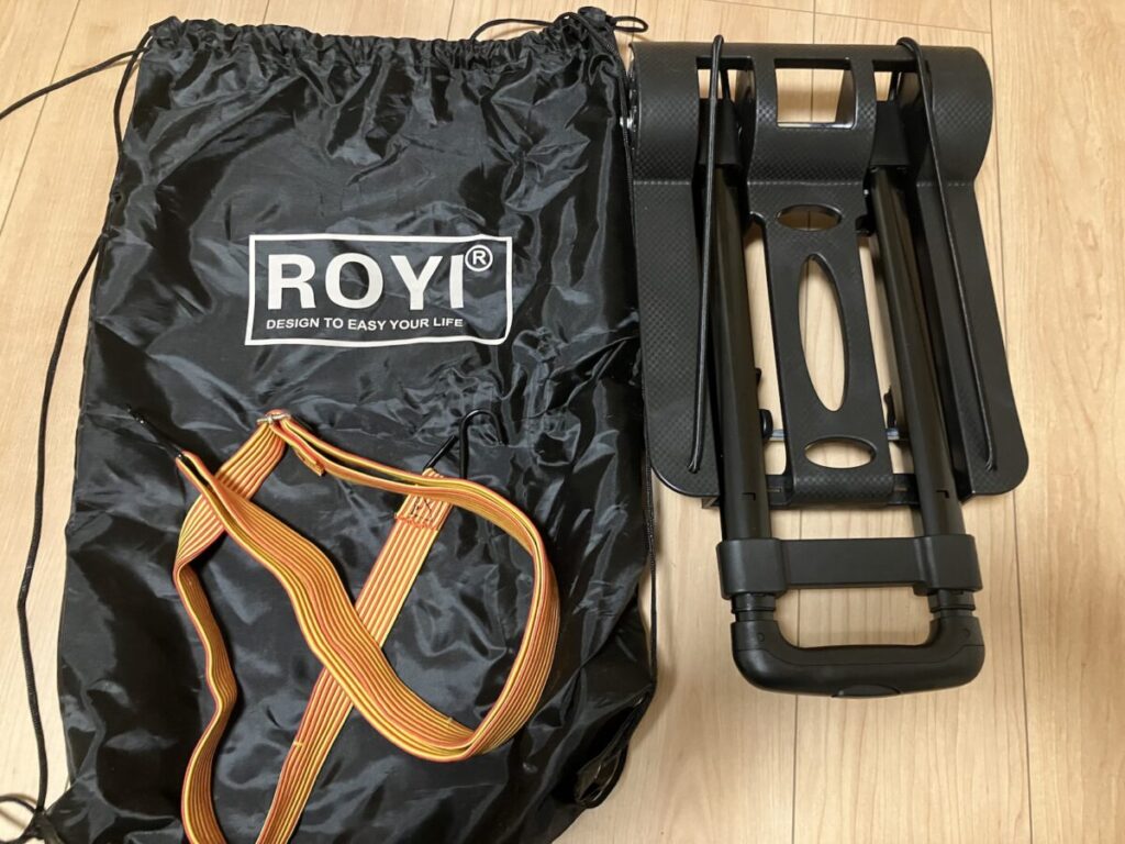 運搬用折りたたみカートの写真画像