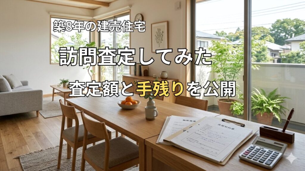 建売住宅の訪問査定の実体験